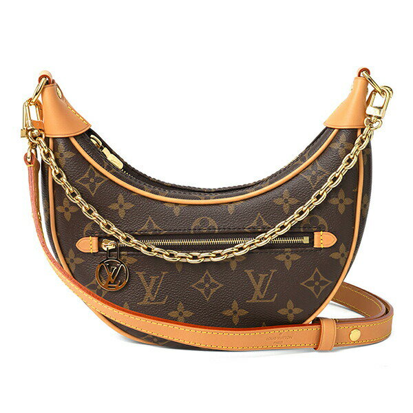 LOUIS VUITTON - ルイヴィトン ショルダーバッグ Louis Vuitton モノグラム ループ M81098 レディース ブラウン 茶【1万円で1,000円OFF★最大5,000円OFFクーポン配布中】