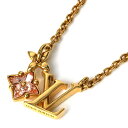 ルイヴィトン ネックレス（レディース） 【GWスペシャル★最大10,000円OFFクーポンあり】ルイヴィトン ネックレス Louis Vuitton モノグラム ネックレス・ルルグラム M00783 レディース ゴールド 金