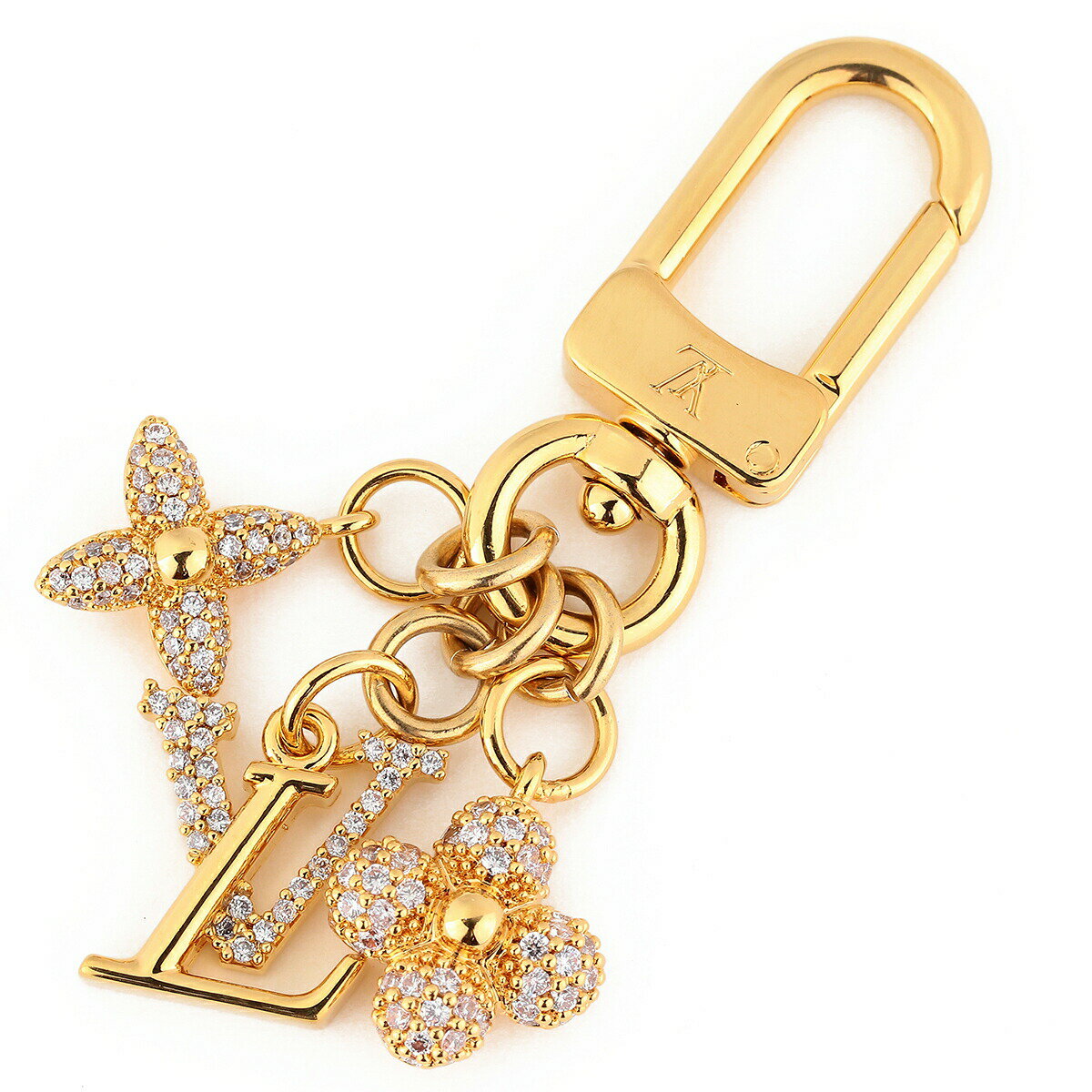 乐天商城 - ルイヴィトン キーホルダー Louis Vuitton モノグラム MICRO CHARM LV ICONIC M01566 レディース ゴールド 金【P5倍★5/30 0:00〜6/2 09:59まで！さらに1万円で1,000円OFF★最大5,000円OFFクーポン配布中】