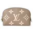 【GWスペシャル最大10,000円クーポン対象】ルイヴィトン ポーチ Louis Vuitton モノグラム アンプラント ポシェット・コスメティック PM M45951 レディース グレージュ ベージュ