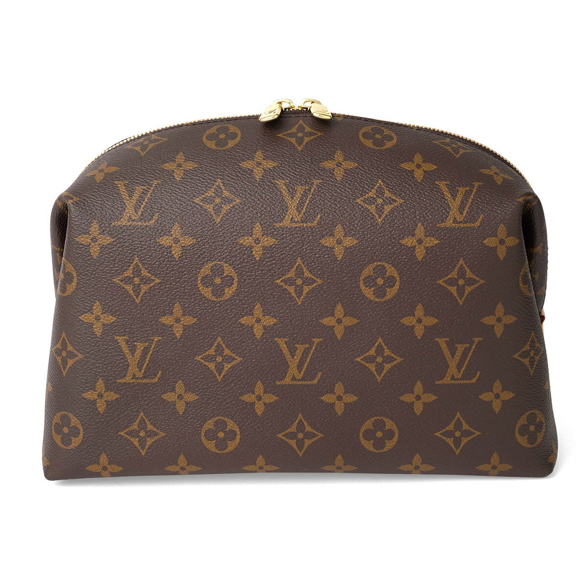 ルイヴィトン 【P5倍6/1限定さらに最大5,000円OFFクーポン対象】ルイヴィトン ポーチ Louis Vuitton モノグラム ポシェット・コスメティック GM M46458 レディース ブラウン 茶