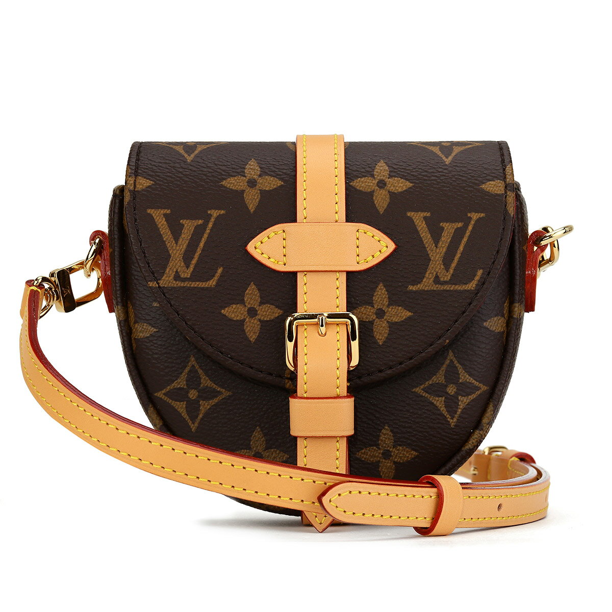 ショルダーバッグ 【P5倍5/20限定さらに最大5,000円OFFクーポン】ルイヴィトン ショルダーバッグ Louis Vuitton モノグラム ミクロ・シャンティイ M46643 レディース ブラウン 茶