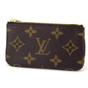 ルイ･ヴィトン スマートキーケース レディース 【GWスペシャル最大10,000円クーポン対象】ルイヴィトン コインケース Louis Vuitton モノグラム キーケース ポシェット クレ M62650 ユニセックス ダークブラウン