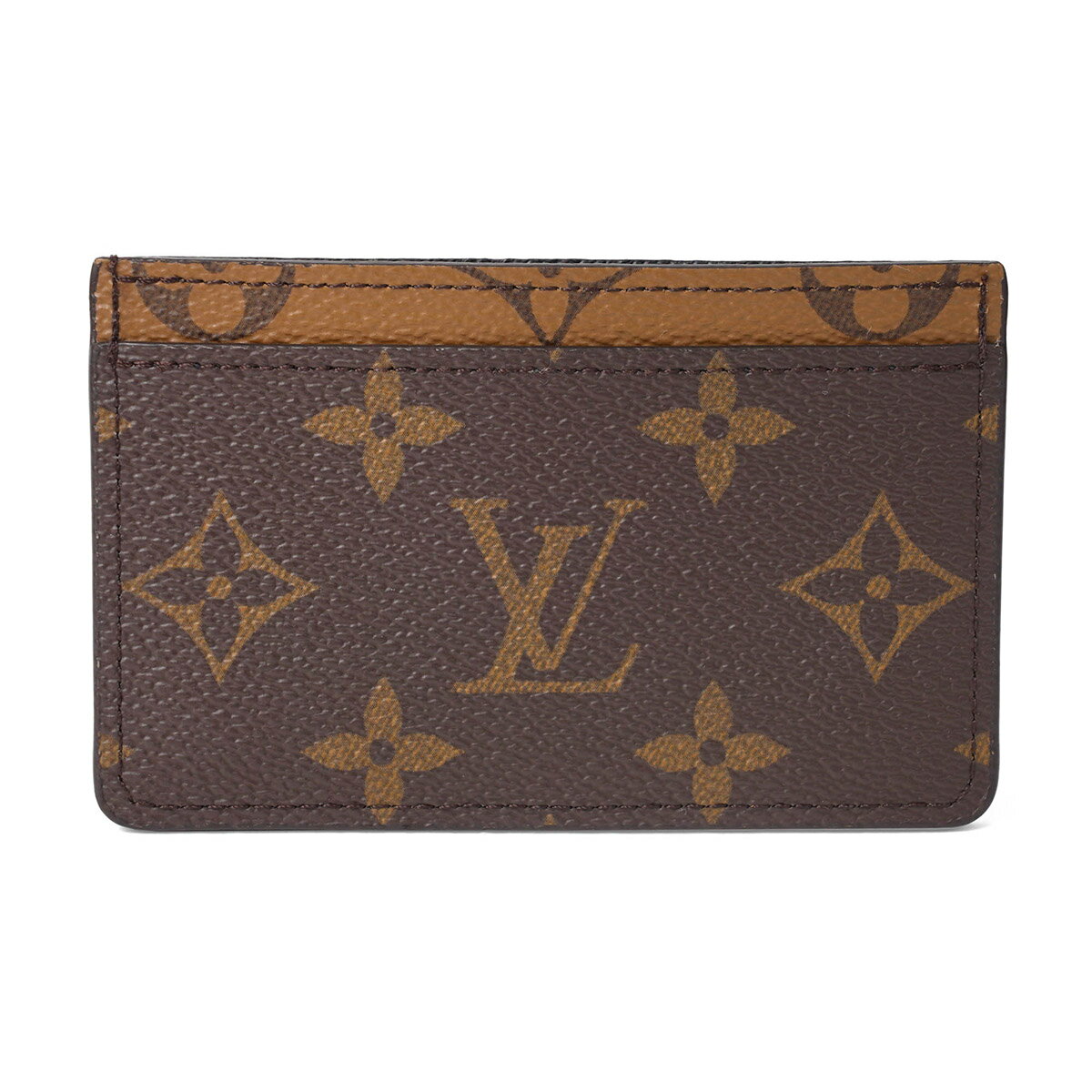 ルイヴィトン カードケース Louis Vuitton モノグラム・リバース ポルト カルト・...