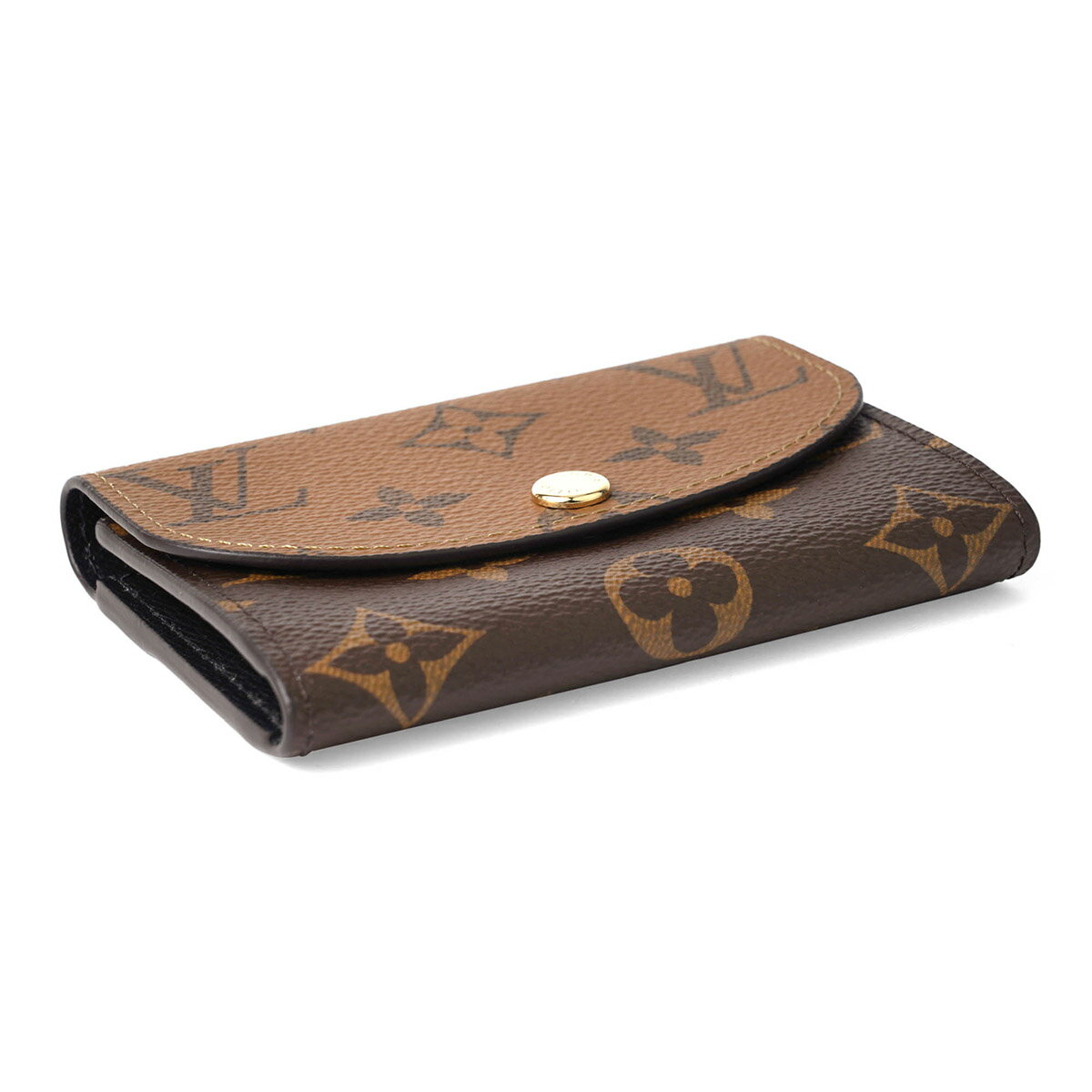 ルイヴィトン コインケース Louis Vuitton モノグラム・リバース ポルトモネ・ロザ...