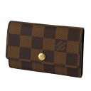 ルイヴィトン キーケース Louis Vuitton ダミエ ミュルティクレ6 N62630 ユニセ ...