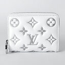 【P5倍7/5限定★さらに1万円で1500円OFF最大3万円OFFクーポン】ルイヴィトン 2つ折り財布 Louis Vuitton クッサン ポルトフォイユ・ルー M12153 レディース ホワイト 白(4)