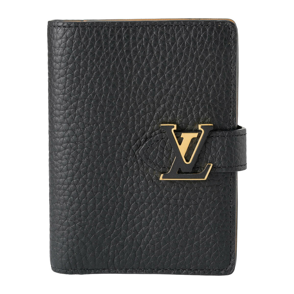 Rakuten - ルイヴィトン 2つ折り財布 Louis Vuitton カプシーヌ ヴェルティカル ウォレット コンパクト M81561 レディース ブラック 黒【P5倍★5/30 0:00〜6/2 09:59まで！さらに1万円で1,000円OFF★最大5,000円OFFクーポン配布中】