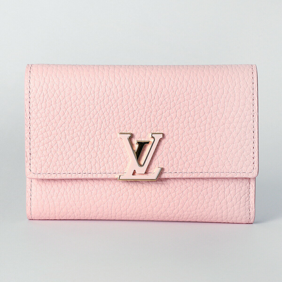 Rakuten - ルイヴィトン 2つ折り財布 Louis Vuitton カプシーヌ ポルトフォイユ・カプシーヌ コンパクト M82361 レディース ピンク【P5倍★5/30 0:00〜6/2 09:59まで！さらに1万円で1,000円OFF★最大5,000円OFFクーポン配布中】