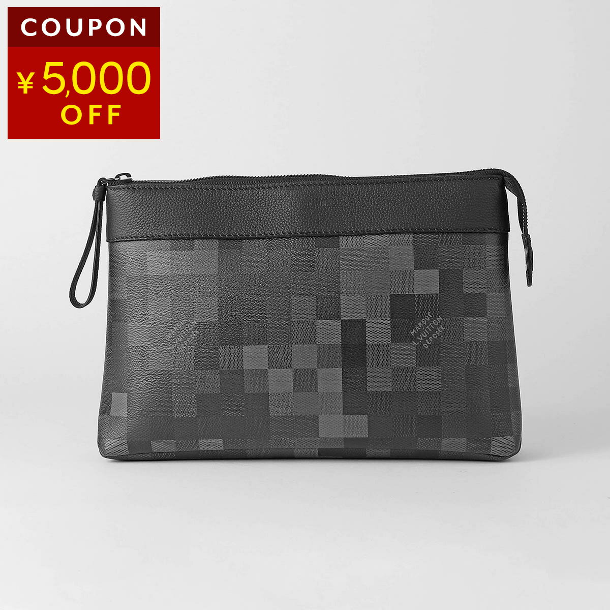 樂天商城 - ルイヴィトン クラッチ・セカンドバッグ Louis Vuitton ダモフラージュ ポシェット・ヴォワヤージュ スープル M14926 メンズ ブラック 黒【P5倍★4/14 20:00〜4/15 23:59まで！さらに1万円で1,000円OFF★最大5,000円OFFクーポン配布中】