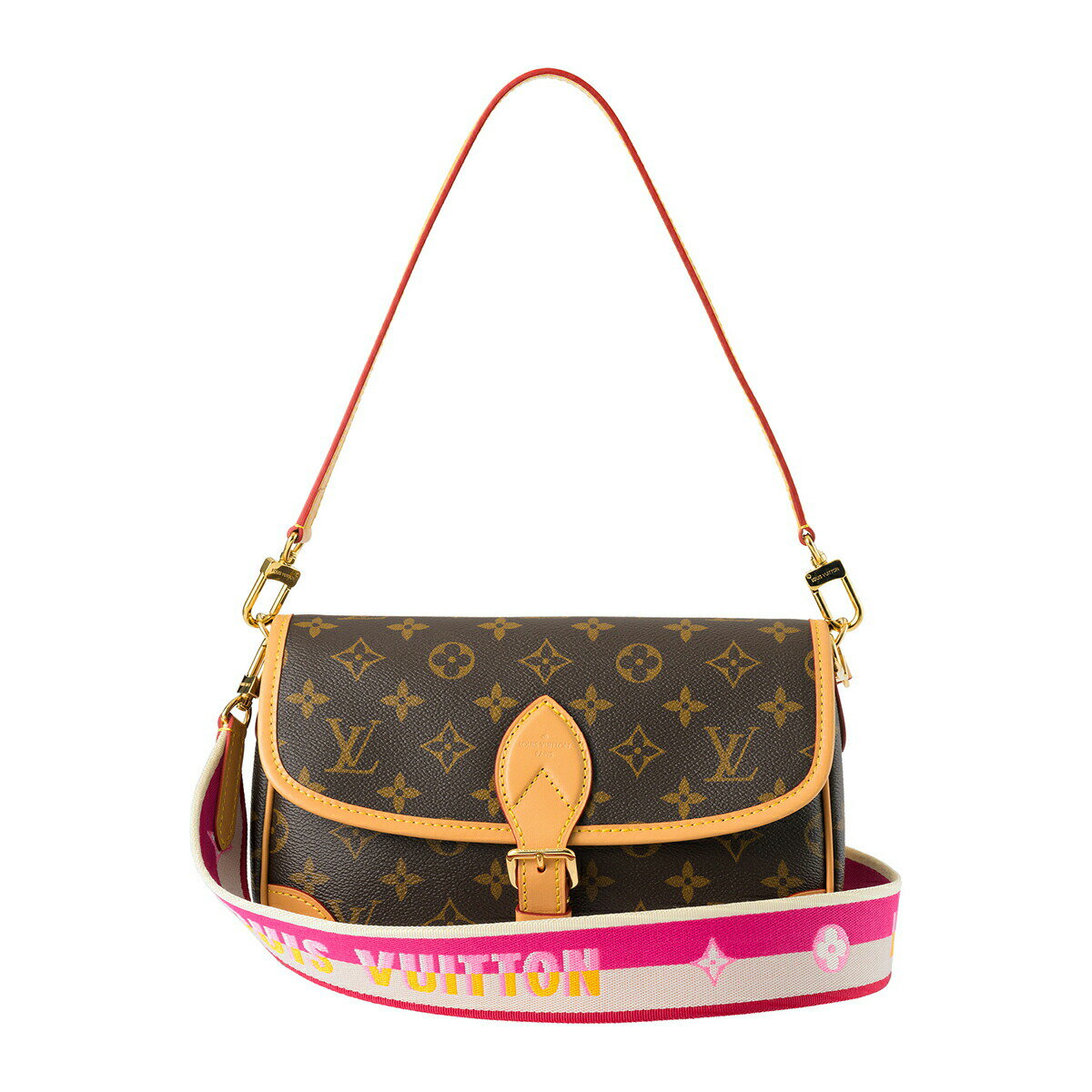 乐天商城 - ルイヴィトン ハンドバッグ Louis Vuitton モノグラム ディアヌ M46049 レディース ブラウン 茶【P5倍★5/30 0:00〜6/2 09:59まで！さらに1万円で1,000円OFF★最大5,000円OFFクーポン配布中】