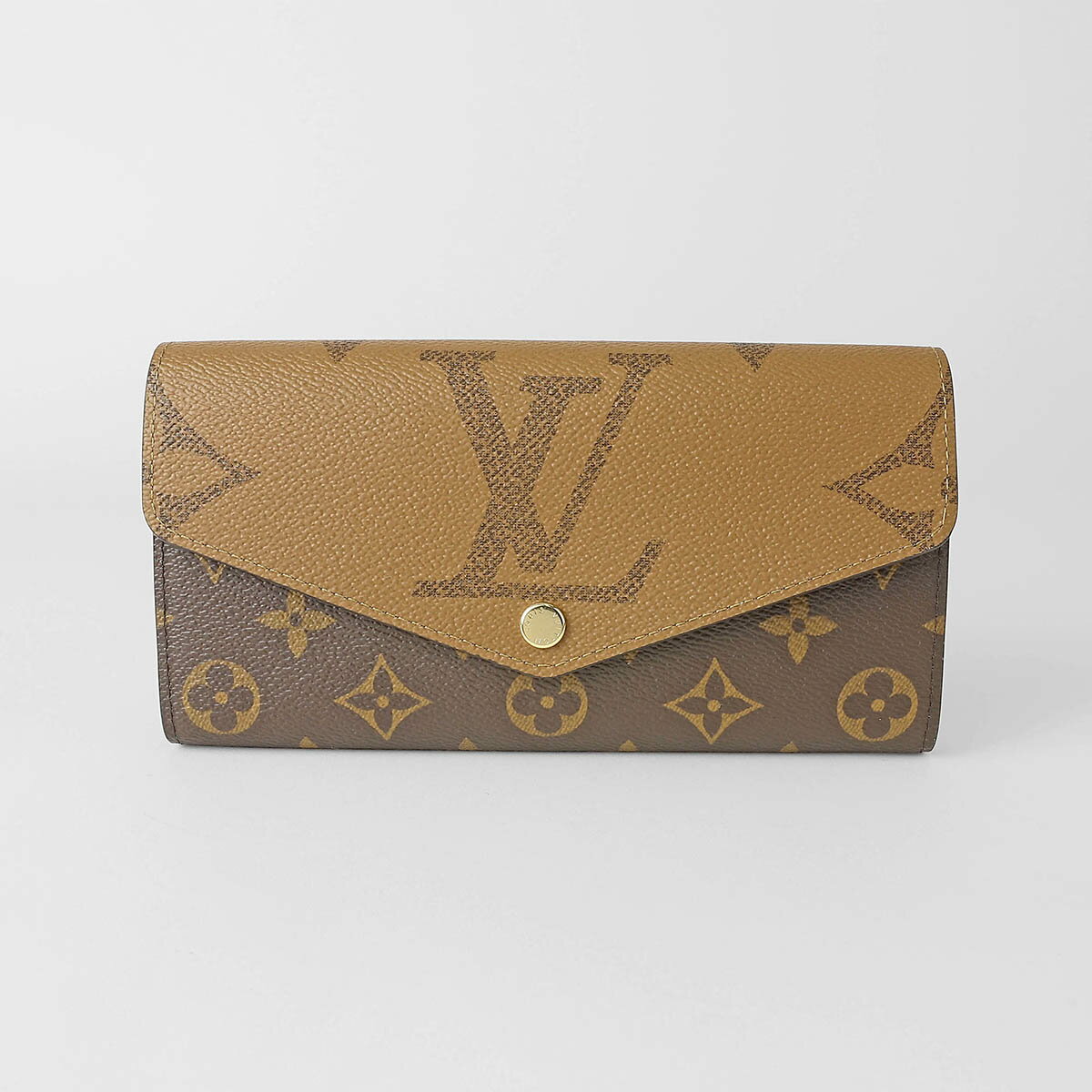乐天商城 - ルイヴィトン 長財布 Louis Vuitton モノグラム・リバース ポルトフォイユ・サラ M80726 レディース ブラウン 茶【P5倍★5/30 0:00〜6/2 09:59まで！さらに1万円で1,000円OFF★最大5,000円OFFクーポン配布中】