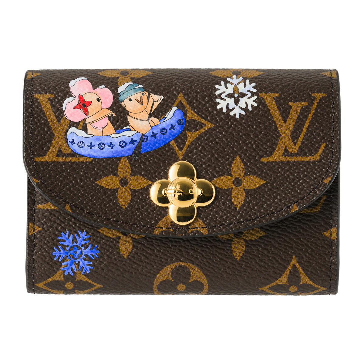 乐天商城 - ルイヴィトン コインケース Louis Vuitton モノグラム ホリデー ポルトモネ・ロザリ M15323 レディース ブラウン 茶【P5倍★5/30 0:00〜6/2 09:59まで！さらに1万円で1,000円OFF★最大5,000円OFFクーポン配布中】