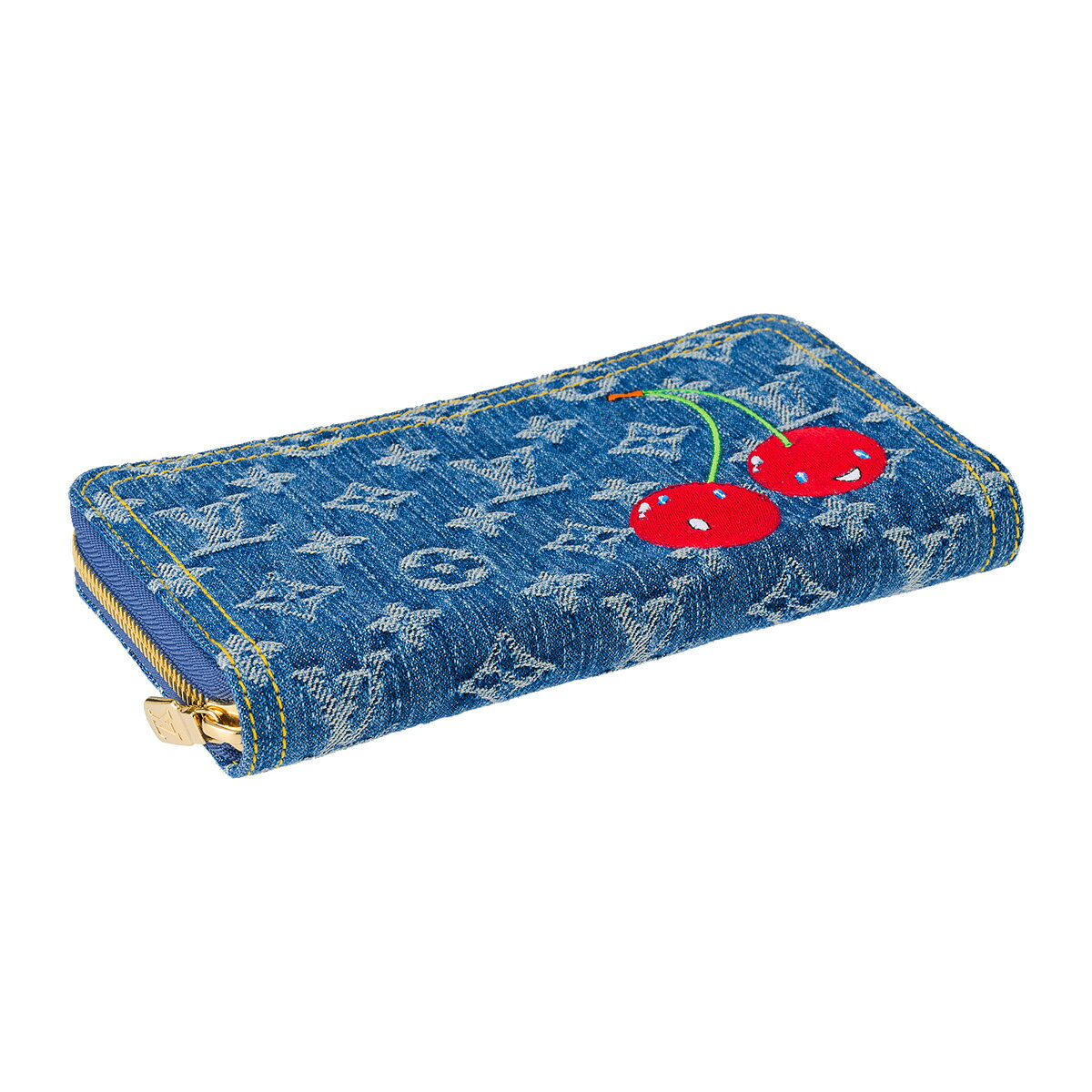 ルイヴィトン 長財布(ラウンドファスナー) Louis Vuitton モノグラム・チェリーデ...