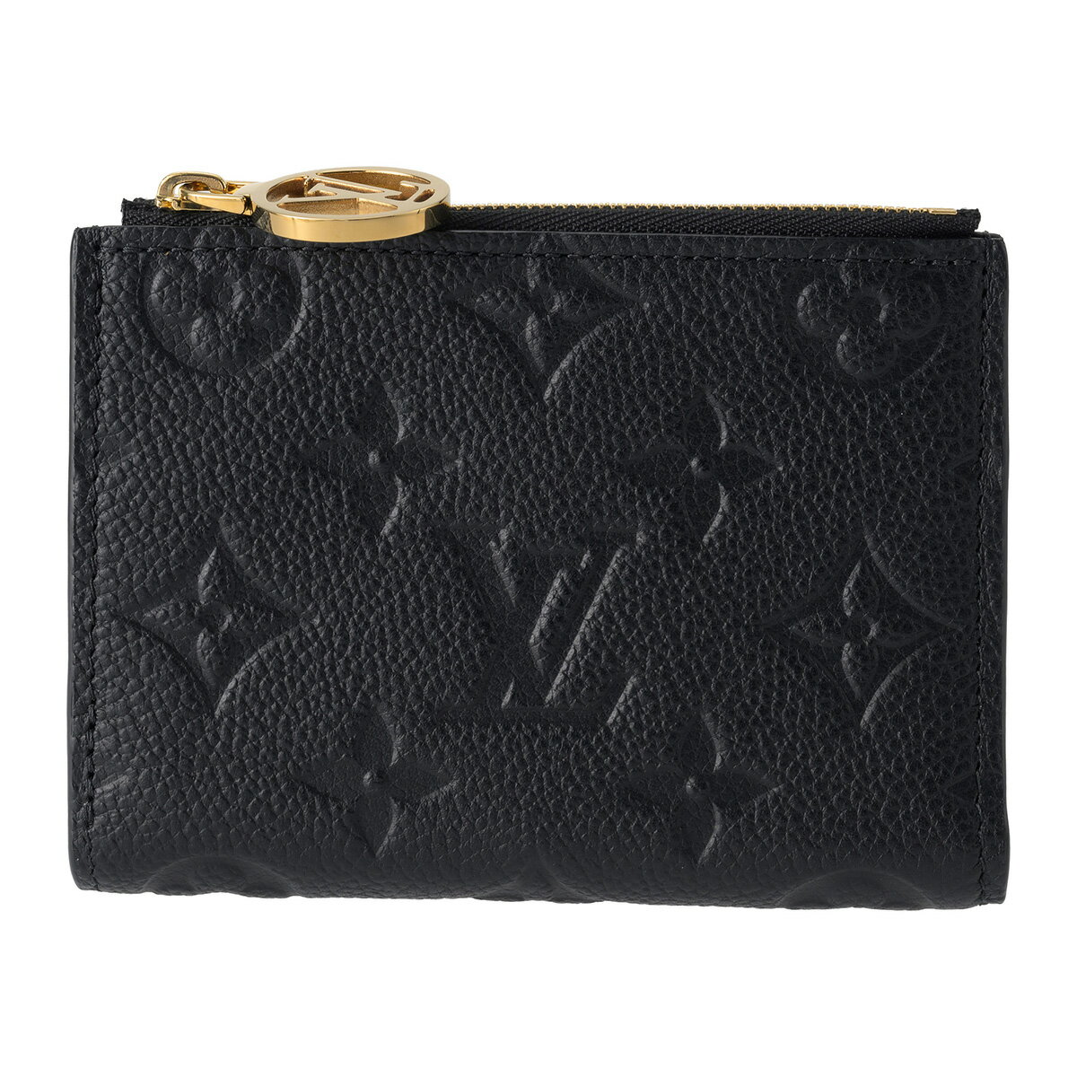 ルイヴィトン 2つ折り財布 Louis Vuitton モノグラム アンプラント PORTEFEUILLE LISA M83365レディース ブラック 黒