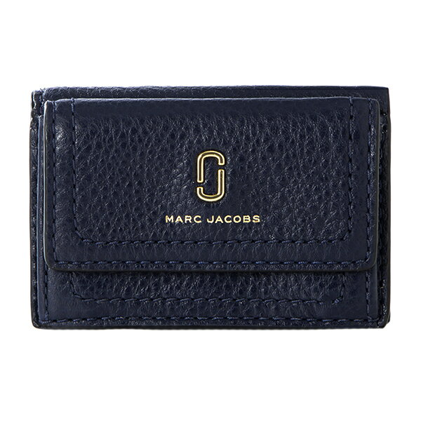 【最大3万円OFF大決算クーポン1/29 14:00まで】マークジェイコブス 3つ折り財布 MARC JACOBS ザ ソフトショット M0015413 410 レディース ネイビー 紺のサムネイル