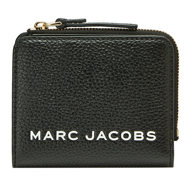 マークジェイコブス 財布（レディース） 【最大5000円クーポン対象】マークジェイコブス 2つ折り財布 MARC JACOBS ザ ボールド M0017140 001 レディース ブラック 黒