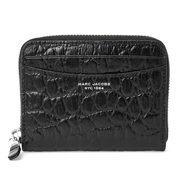 マークジェイコブス 財布（レディース） 【最大5000円クーポン対象】マークジェイコブス 2つ折り財布 MARC JACOBS ザ スリム S106L01RE22 001 レディース ブラック 黒