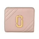 【最大5000円クーポン対象4/19まで】マークジェイコブス 2つ折り財布 MARC JACOBS ザ グラムショット S131L01FA21 682 レディース ピンク