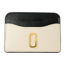 【10%OFF★楽天スーパーSALE対象！】マークジェイコブス カードケース MARC JACOBS スナップショット S144L01FA21 136 レディース ホワイト 白