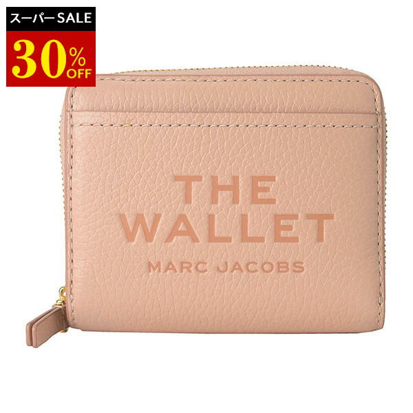 マークジェイコブス 財布（レディース） 【最大5,000円OFFクーポン】マークジェイコブス 2つ折り財布 MARC JACOBS ザ レザー 2R3SMP044S10 624 レディース ピンク