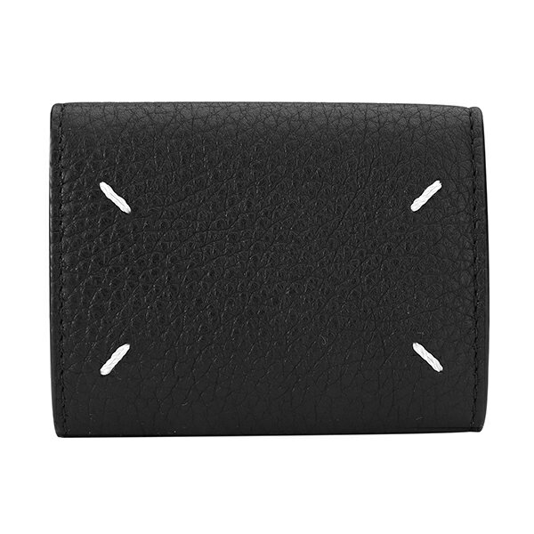 【P5倍9/20限定★さらに最大5,000円OFFクーポン】メゾン マルジェラ 3つ折り財布 Maison Margiela 4ステッチ TRIFOLD WALLET S35UI0529 P4479 T8013 ユニセックス ブラック 黒