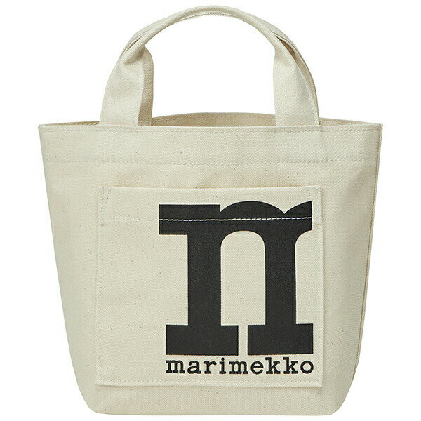 【P5倍6/1限定さらに最大5,000円OFFクーポン対象】マリメッコ トートバッグ Marimekko ソリッド Mono Mini Tote 091979 100 レディース ホワイト 白