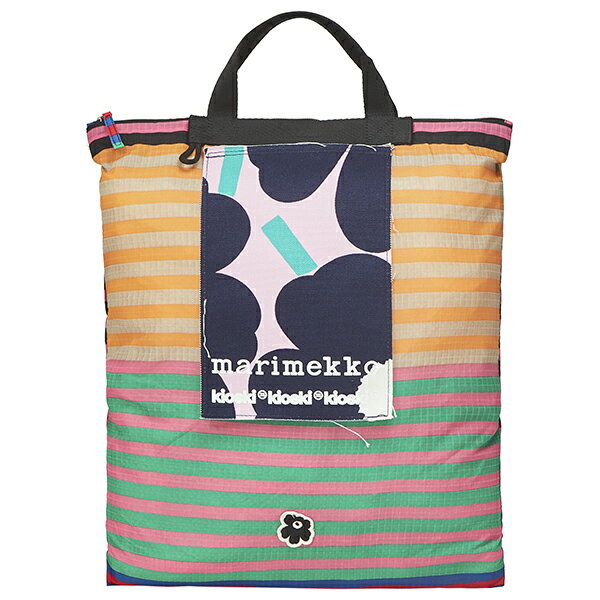 マリメッコ 【最大5,000円OFFクーポン対象】マリメッコ リュックサック Marimekko キオスキ FUNNY B-PACK TASARAITA 091983 356 レディース マルチカラー