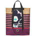 マリメッコ トートバッグ Marimekko キオスキ FUNNY TOTE TASARAITA 091984 356 レディース マルチカラー