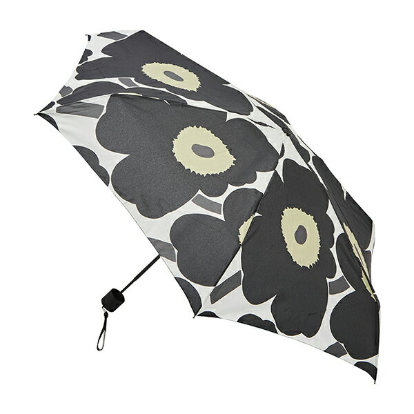 【P5倍6/14 14:00～6/17 13:59まで◆さらに最大1万円OFFクーポン】マリメッコ 傘 Marimekko ミニ マニュアル ウニッコ 折りたたみ傘 048858 030 レディース ホワイト 白のサムネイル