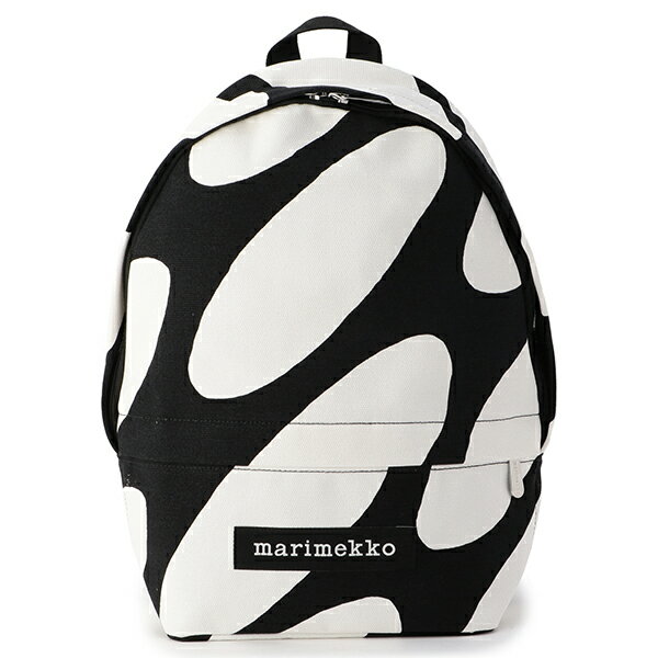 【最大5,000円OFFクーポン対象】マリメッコ リュックサック Marimekko リンッシ HILJAA 049752 910 レディース ブラック 黒のサムネイル