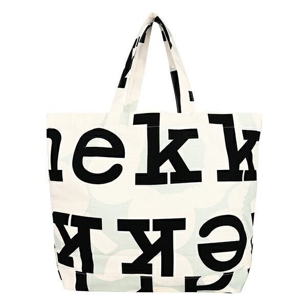 楽天ブランドストリートリング【最大5,000円OFFクーポン】マリメッコ トートバッグ Marimekko アーケラウニッコロゴ ラージトート 091011 619 レディース ライトグリーン
