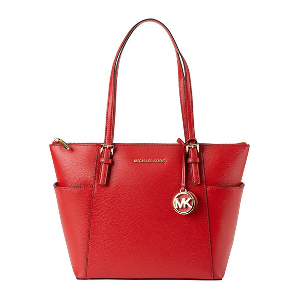【最大3000円OFFクーポン★10/15(金)14：00まで】マイケルコース トートバッグ MICHAEL KORS 30F2GTTT8L 683 バッグ ジェットセット アイテム JET SET ITEM EW TOP-ZIP TOTE レディース BRIGHT RED(ブライトレッド) レッド 赤【 送料無料】