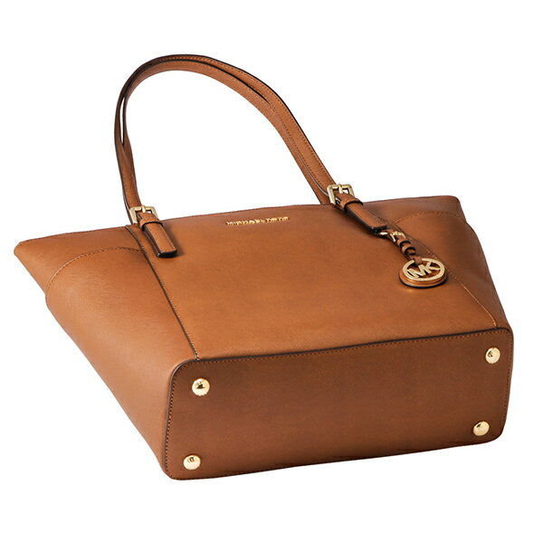 【最大3000円OFFクーポン★10/15(金)14：00まで】マイケルコース トートバッグ MICHAEL KORS 30F4GTTT9L 230 バッグ マイケル・マイケル・コース MICHAEL MICHAEL KORS JET SET LARGE TOP-ZIP TOTE レディース LUGGAGE(ラゲッジ) ブラウン 茶【 送料無料】