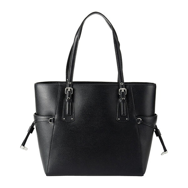 【最大3000円OFFクーポン★10/15(金)14：00まで】マイケルコース トートバッグ MICHAEL KORS 30F8SV6T4L 001 バッグ ボイジャー VOYAGER SMALL TOTE レディース BLACK(ブラック) ブラック 黒【 送料無料】