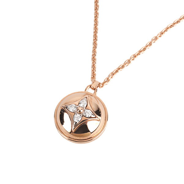 【1万円以上で500円OFFクーポン★8/4(水)14：00まで】ルイヴィトン ネックレス Louis Vuitton Q93748 アクセサリー ブロッサム B BLOSSOM B コリエ・パンダンティフ PM レディース OR ROSE(オールローズ) ピンクゴールド 金【 送料無料】
