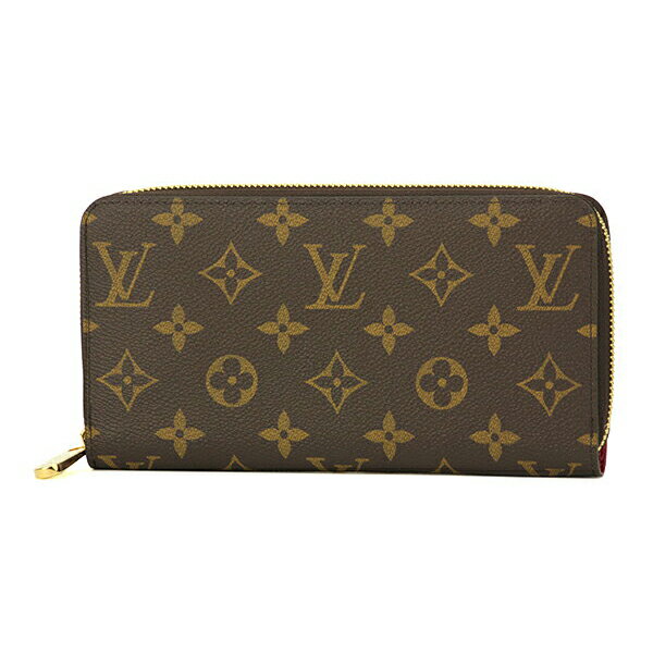 【最大5,000円OFFクーポン対象】ルイヴィトン 長財布(ラウンドファスナー) Louis Vuitton モノグラム ジッピーウォレット M41895 レディース ブラウン