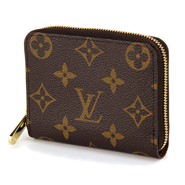 【最大5,000円OFFクーポン対象】ルイヴィトン コインケース Louis Vuitton モノグラム ジッピー コインパース M60067 ユニセックス ダークブラウン