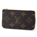 ルイ･ヴィトン スマートキーケース レディース 【最大5000円クーポン対象4/19まで】ルイヴィトン コインケース Louis Vuitton モノグラム キーケース ポシェット クレ M62650 ユニセックス ダークブラウン