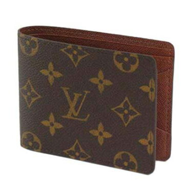 【楽天スーパーSALEで使える500円OFFクーポン配信中★】ルイヴィトン 2つ折り財布 Louis Vuitton M60895 財布 モノグラム ポルトフォイユ・ミュルティプル メンズ モノグラム ダークブラウン【 送料無料】