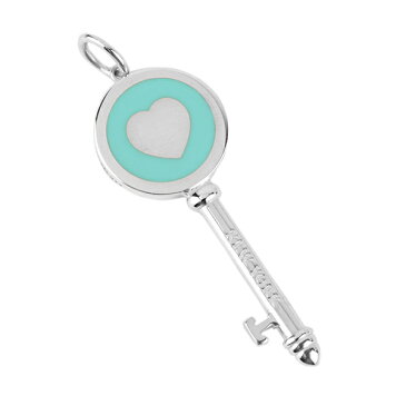 【50%OFF楽天スーパーSALE対象】ティファニー チャーム TIFFANY 37220299 アクセサリー ティファニーキー TIFFANY KEYS ハートキーペンダント レディース SILVER/TIFFANY BLUE シルバー/ティファニーブルー【 送料無料】【当店通常価格 43800円】