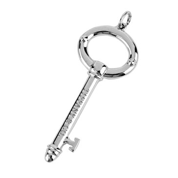 【50%OFF楽天スーパーSALE対象】ティファニー チャーム TIFFANY 37220302 アクセサリー ティファニーキー TIFFANY KEYS オーバル キー ペンダント ラージ レディース SILVER シルバー【 送料無料】【当店通常価格 43800円】