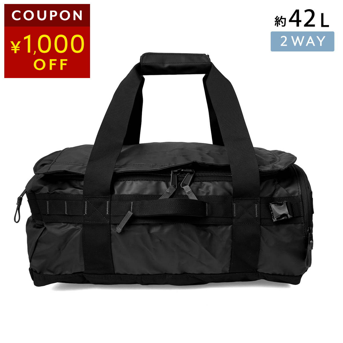 Rakuten - ザ ノース フェイス リュックサック THE NORTH FACE ベースキャンプボイジャー NF0A52RQ KT0 ユニセックス ブラック 黒【P5倍★5/30 0:00〜6/2 09:59まで！さらに1万円で1,000円OFF★最大5,000円OFFクーポン配布中】