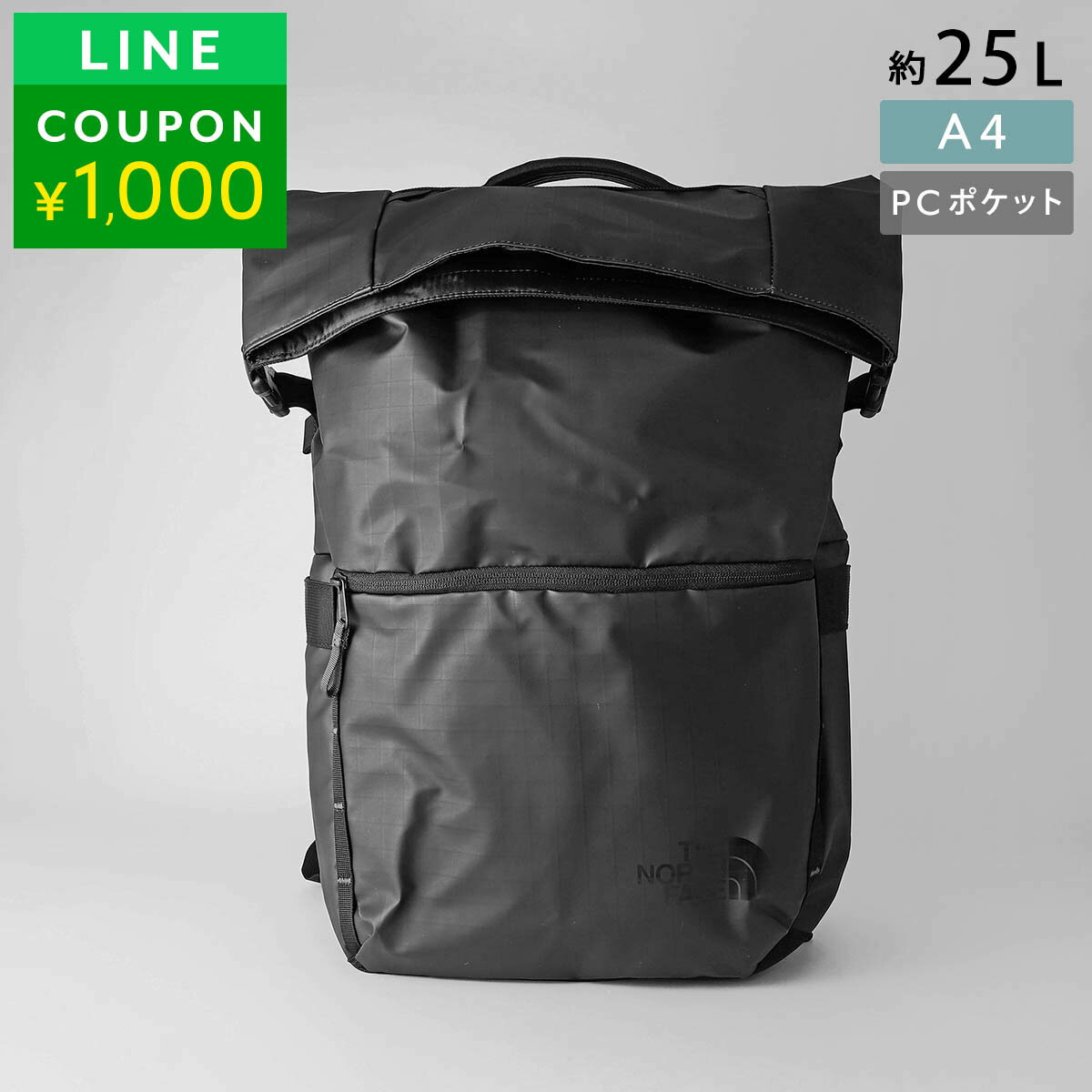 樂天商城 - ザ ノース フェイス リュックサック THE NORTH FACE ベースキャンプボイジャー NF0A81DO KT0 OS ユニセックス ブラック 黒【P5倍★4/14 20:00〜4/15 23:59まで！さらに1万円で1,000円OFF★最大5,000円OFFクーポン配布中】