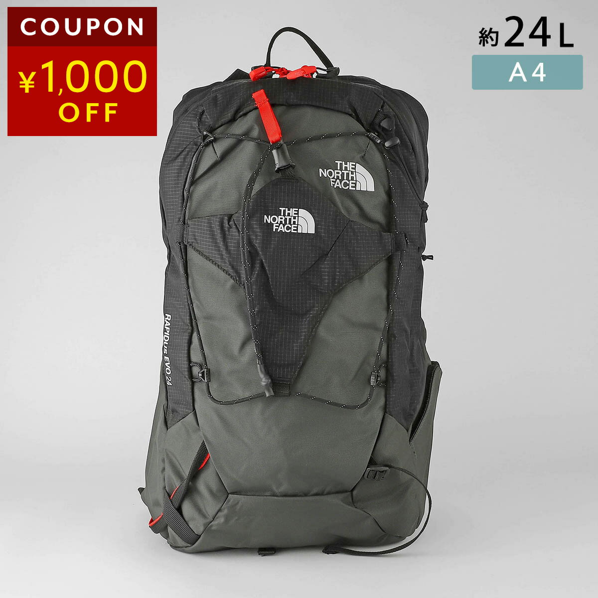 乐天商城 - ザ ノース フェイス リュックサック THE NORTH FACE ラピダス エボ 24 NF0A8EP3 MN8 4JK ユニセックス ブラック 黒