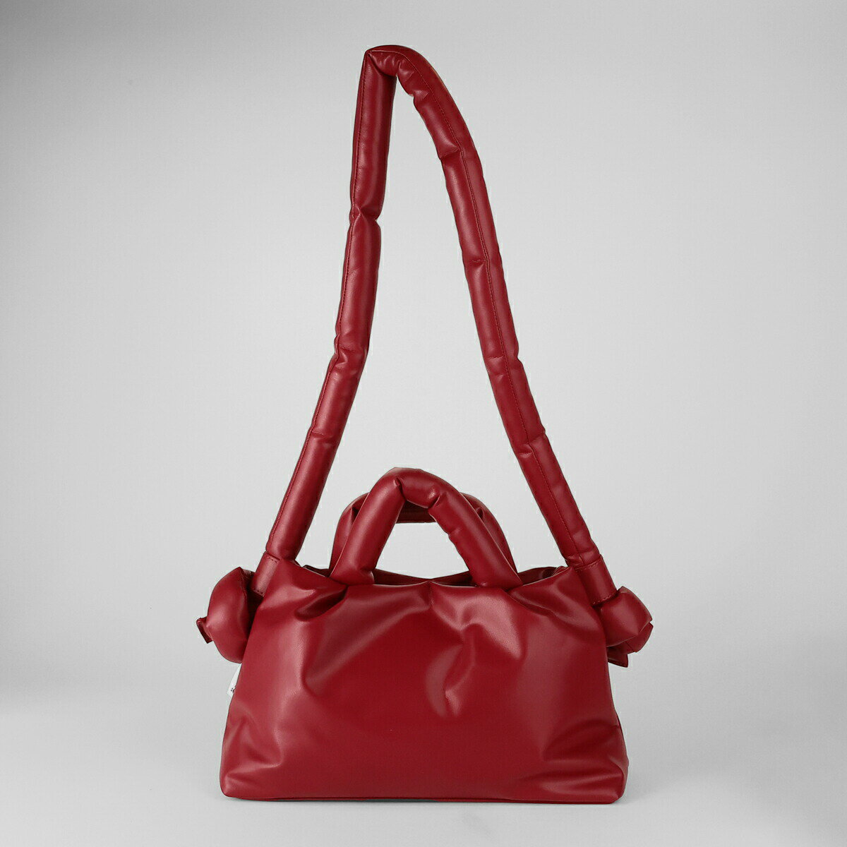 オレンド ショルダーバッグ OLEND ミニオナ ヴィーガンレザー MINIONA VEGAN LEATHER CHERRY ユニセックス レッド 赤
