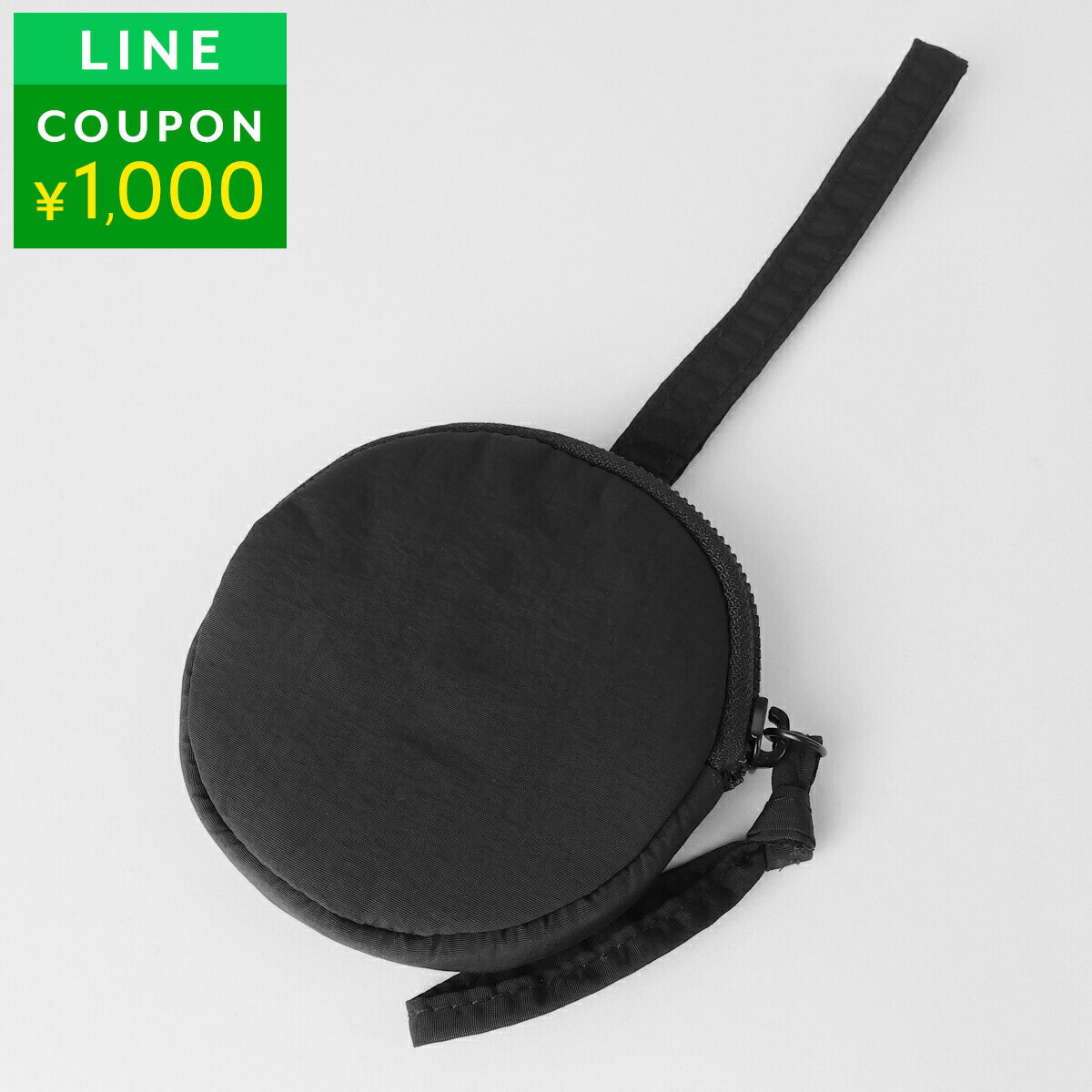 乐天商城 - オレンド ポーチ OLEND サーキュラー ミニパース CIRCULAR MINI PURSE BLACK ユニセックス ブラック 黒【P5倍★5/30 0:00〜6/2 09:59まで！さらに1万円で1,000円OFF★最大5,000円OFFクーポン配布中】