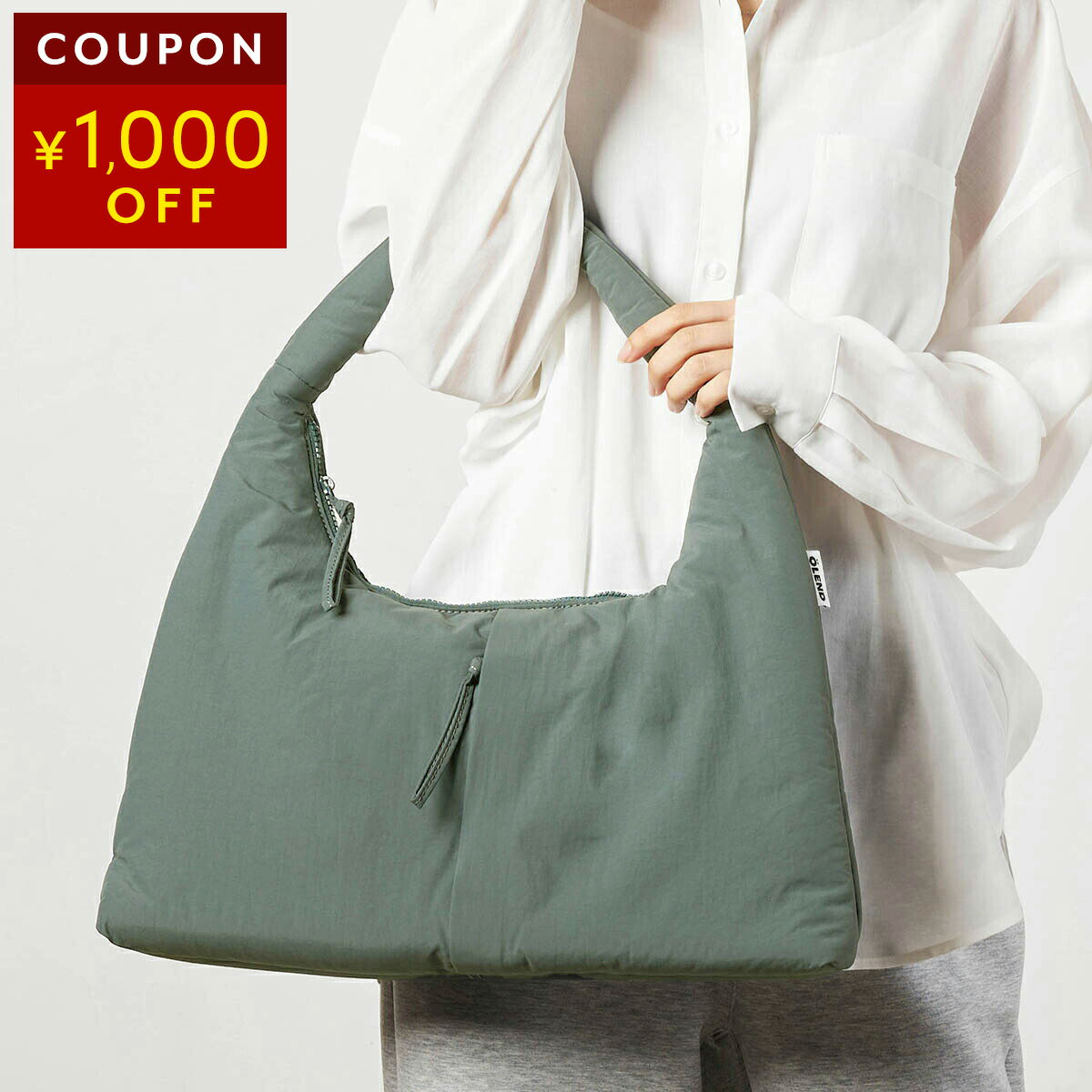 乐天商城 - オレンド ショルダーバッグ OLEND ニコ バッグ NICO BAG COAL ユニセックス チャコールグレー【P5倍★5/30 0:00〜6/2 09:59まで！さらに1万円で1,000円OFF★最大5,000円OFFクーポン配布中】