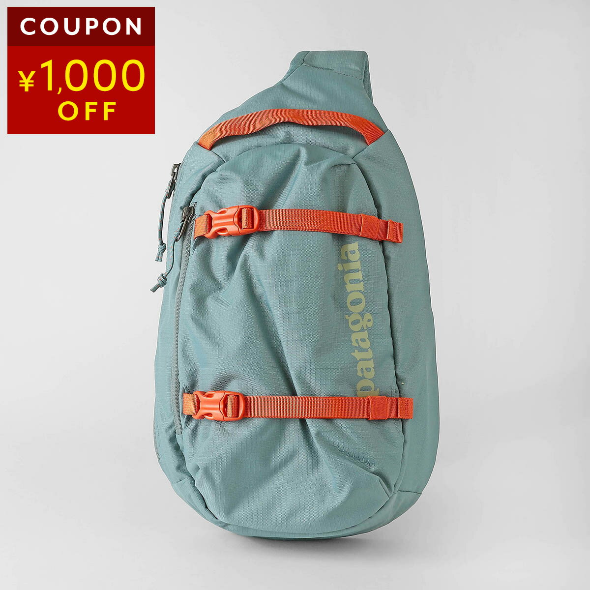 Patagonia - パタゴニア ウエストバッグ・ボディバッグ PATAGONIA アトム・スリング 48262 BLUE SAGE ユニセックス ブルー 青【1万円で1,000円OFF★最大5,000円OFFクーポン配布中】