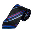 【最大3000円OFFクーポン★5/17(月)14:00まで】ポールスミス ネクタイ PAUL SMITH ALU8-79 ブランド小物 シルク タイ SILK TIE マルチストライプ 8CM メンズ BLACK(ブラック) ブラック 黒【 送料無料】